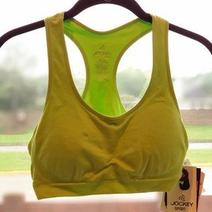 NWT Light Green Jockey Sports Bra (Workout Top)